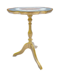 Bout de canapé Résine Epoxy