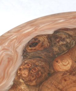 Dessous de plat en Résine et Bois Rose