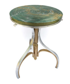 Guéridon résine Epoxy