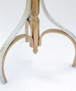 Guéridon résine Epoxy et Bois
