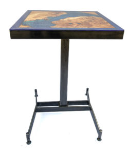 River Table résine epoxy et bois -Orphée