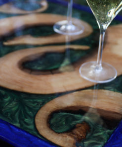 Table à manger résine époxy