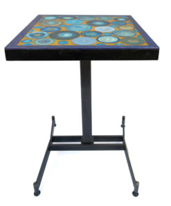 Table bois et résine epoxy - Orphée -Majorel