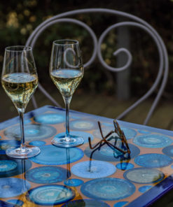 Table en résine époxy