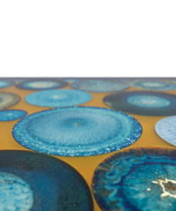 Table résine epoxy et bois - Orphée - Majorel